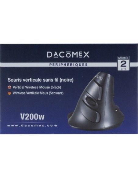 Ratón vertical USB inalambrico V200w