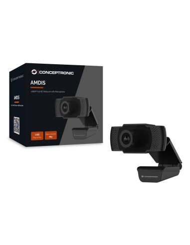 Webcam 1080P USB Full HD con Micro