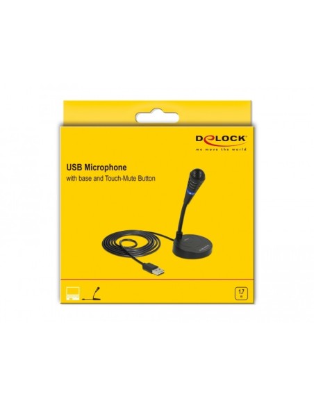 Micrófono Delock USB Botón