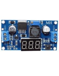 MODULO STEP DOWN IN:3-40V OUT:2-35V 2A CON DISPLAY