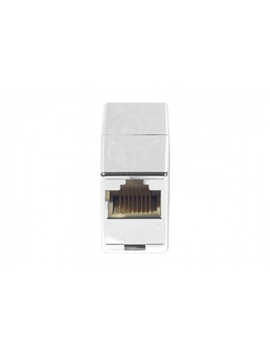 Adaptador.H/H STP RJ45 CAT6 CRUZADO