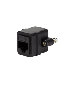 Adaptador RJ45 CAT5E H/H chasis UTP 2