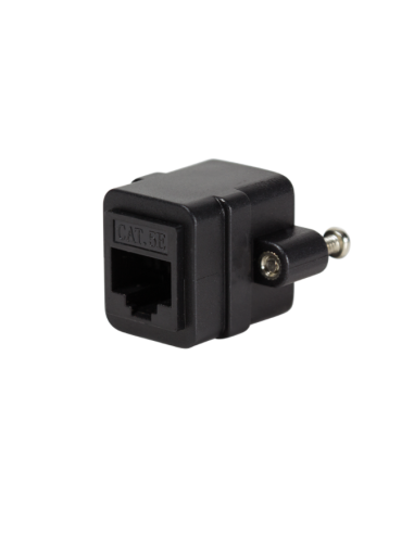 Adaptador RJ45 CAT5E H/H chasis UTP
