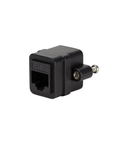 Adaptador RJ45 CAT5E H/H chasis UTP