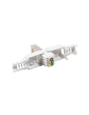 Conector Cat6 UTP sin herramienta