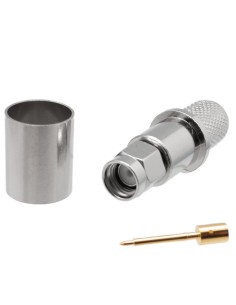 CONECTOR SMA MACHO CRIMPAR LMR400
