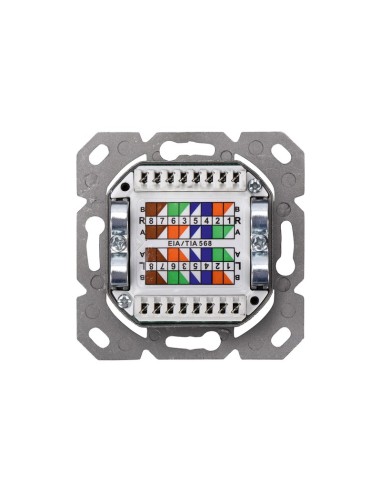 CAJA EMPOTRAR CAT6 DOBLE FTP