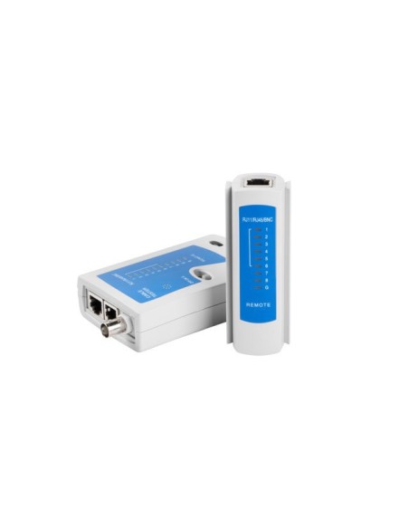 Tester RJ45/12/11/BNC UTP/SFTP