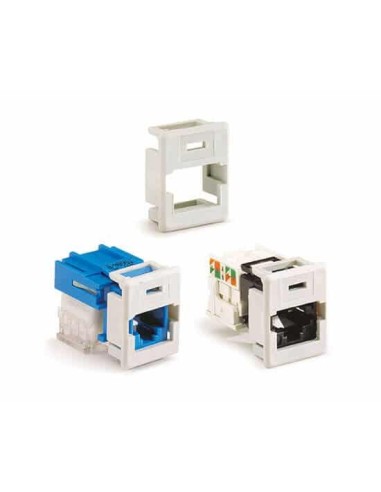Pack 16 marcos panel RJ45