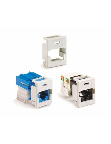 Pack 16 marcos panel RJ45