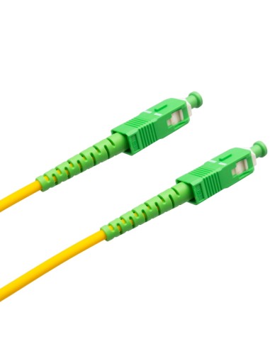 SC/APC-SC/APC LSZH Simplex Monomodo, 25m