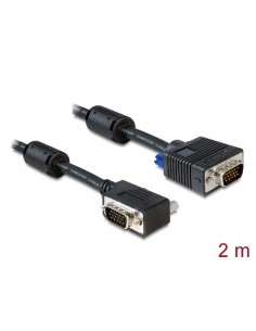 CABLE SVGA 2MTS M/M ACODADO 90°