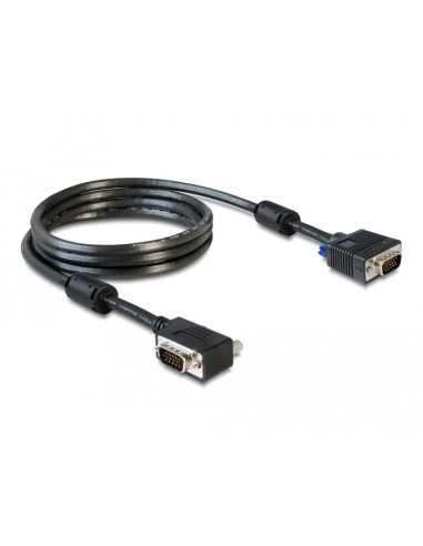 CABLE SVGA 2MTS M/M ACODADO 90°