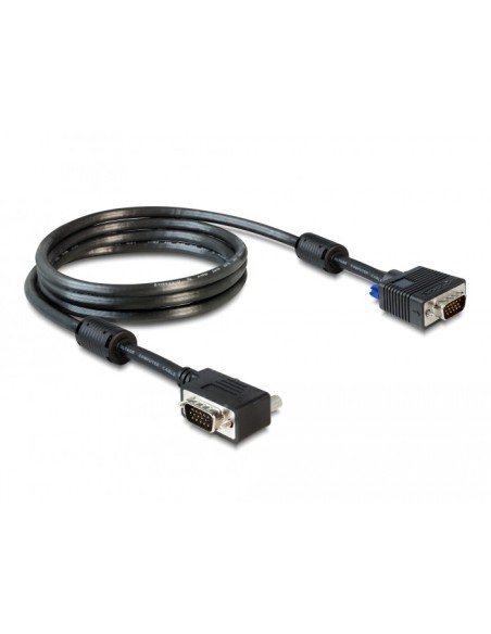 CABLE SVGA 2MTS M/M ACODADO 90°