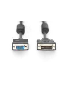 CABLE DVI-I MACHO A VGA  MACHO 2MTS