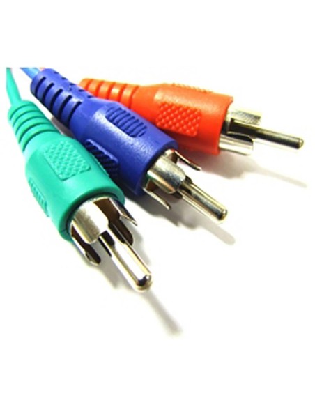 CABLE VGA A 3XRCA MACHO 1.80MTS.