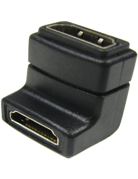 ADAPTADOR ACODADO HDMI H-H