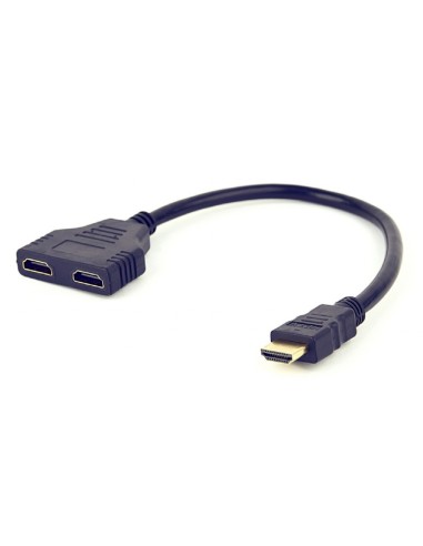 Splitter con cable HDMI 1M 2H