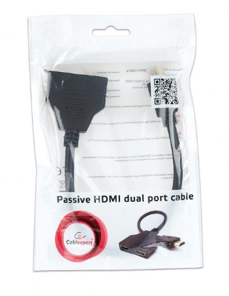 Splitter con cable HDMI 1M 2H