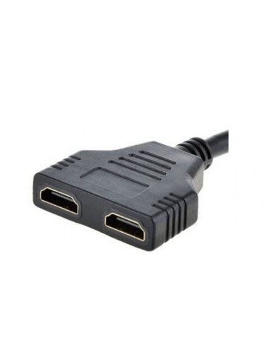 Splitter con cable HDMI 1M 2H