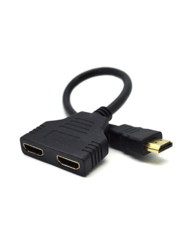Splitter con cable HDMI 1M 2H