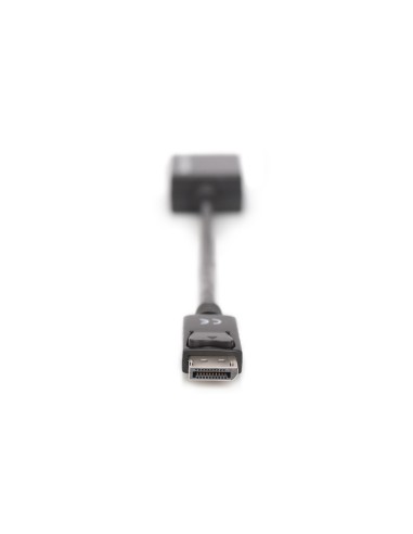 ADAPTADOR DISPLAY PORT MACHO A VGA HEMBRA