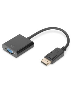 ADAPTADOR DISPLAY PORT MACHO A VGA HEMBRA