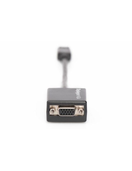 ADAPTADOR DISPLAY PORT MACHO A VGA HEMBRA