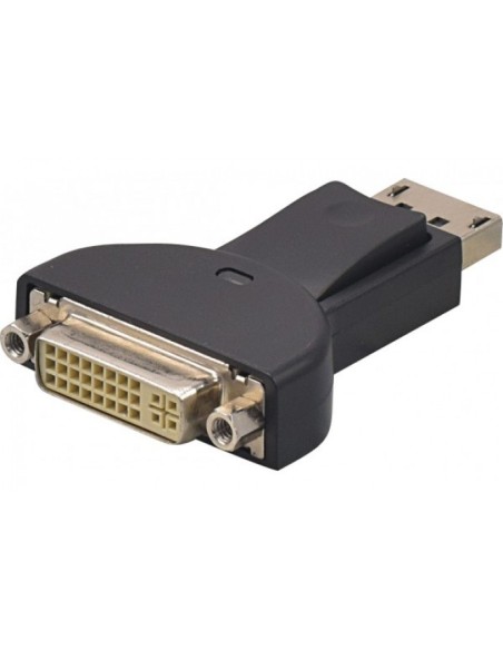ADAPTADOR DISPLAY PORT MACHO A DVI-D HEMBRA