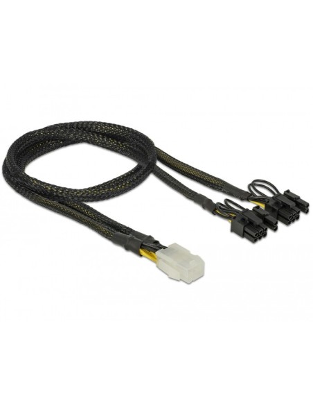 Cable de alimentación PCI Express 6 contactos hembra - 2 x 8 contactos macho 30 cm