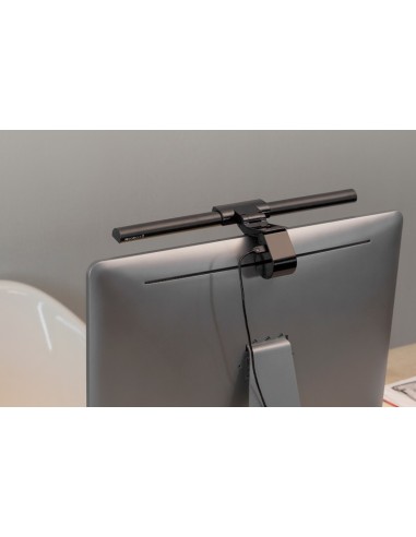 Luminaria LED de monitor con fijación de presión