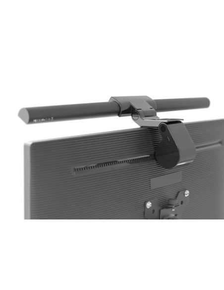 Luminaria LED de monitor con fijación de presión