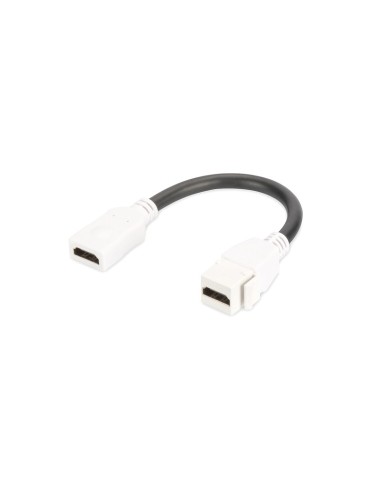 Módulo Keystone HDMI 2.0 con cable de 12 cm (Hembra/Hembra)
