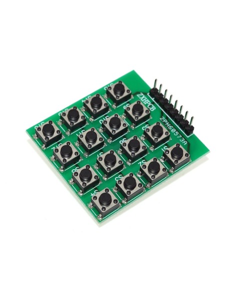 TECLADO 4X4 CON PULSADORES