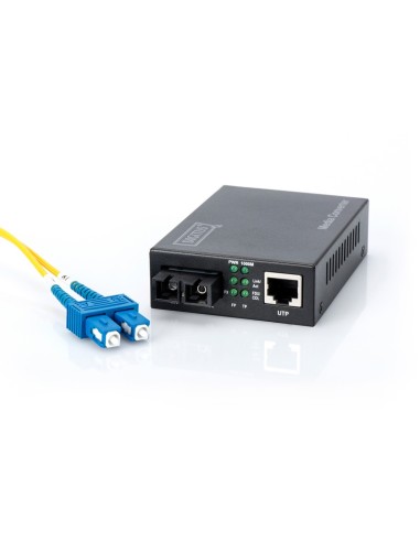 CONVERSOR RJ45/SC SM 10KM GIGABIT