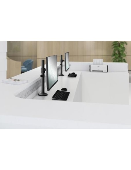 Columna de soporte para monitor universal sencilla