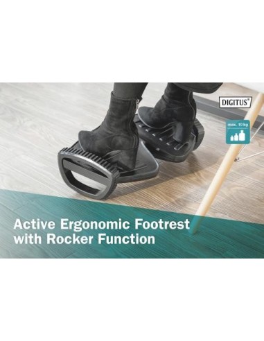 Reposapiés ergonómico activo con función de balanceo