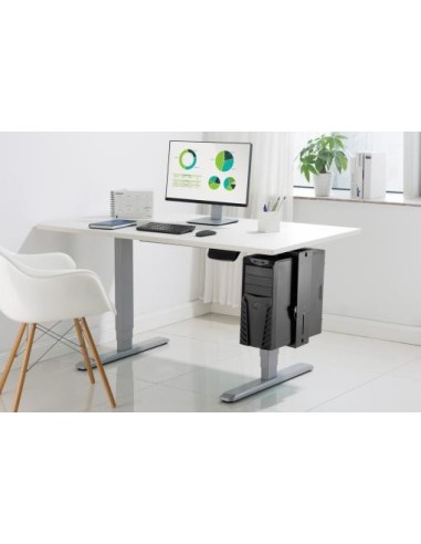 Soporte de PC universal para el montaje en el escritorio con Easy-Locking