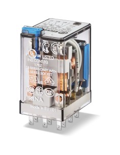 RELE FINDER 3PDT ENCUFABLE 24Vdc 10A