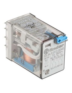 RELE FINDER  4 INVERSORES 12Vdc 7A