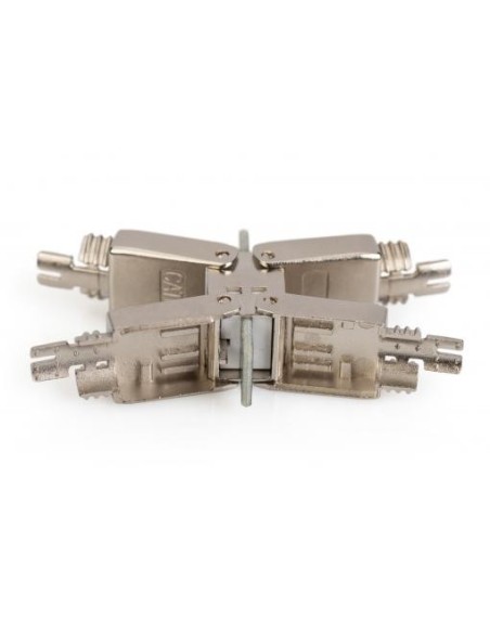 CONECTOR RJ45 CAT 6A, 500 MHz para AWG 22-26, FTP con capuchón roscado metálico
