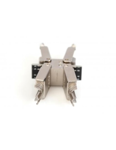 CONECTOR RJ45 CAT 6A, 500 MHz para AWG 22-26, FTP con capuchón roscado metálico