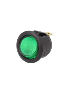 INTERR.1C2P 20A LED VERDE 12V