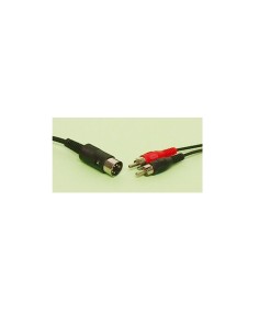 CABLE 1.5M DIN-M 5P A 2-RCA-MACHO