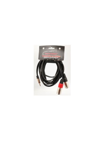 CABLE 3MT 2-XLR-M A ST.M-3.5MM