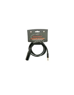 CABLE 5MT XLR-M A JACK 3.5 M-ST