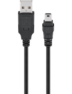 Cable USB-Mini USB 5Mts M/M