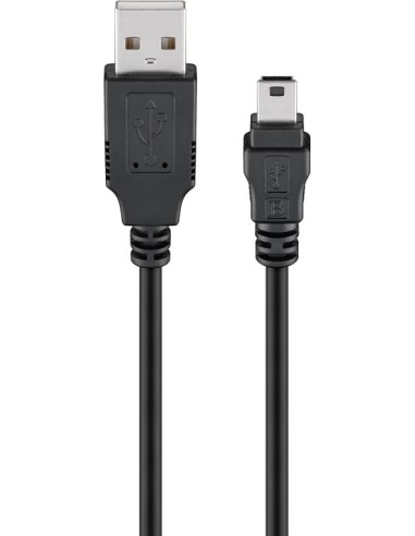 Cable USB-Mini USB 5Mts M/M