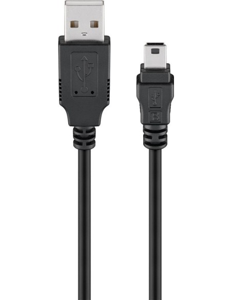 Cable USB-Mini USB 5Mts M/M