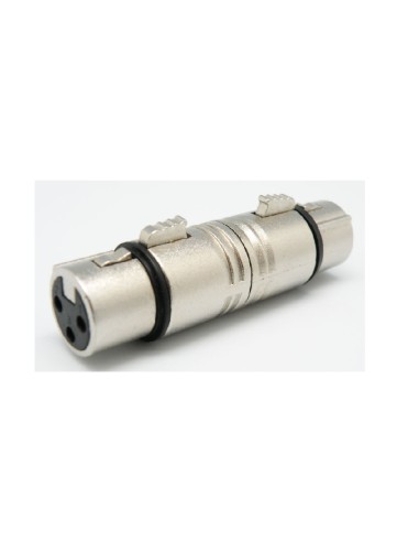 ADAPTADOR XLR 3CTS HEMBRA-HEMBRA